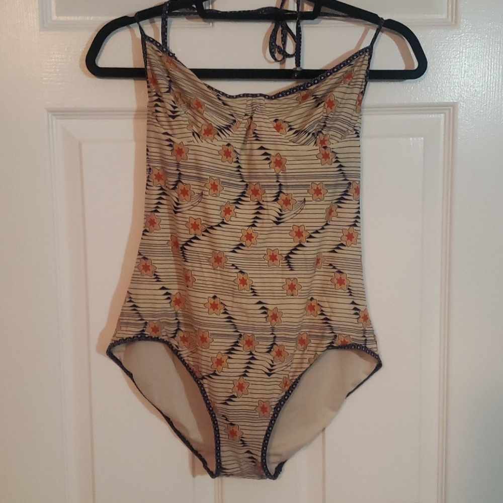 Marc Jacob's swimsuit and head wrap/belt